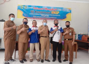 Ujikom di TUK SMKN 7 Pekan Baru